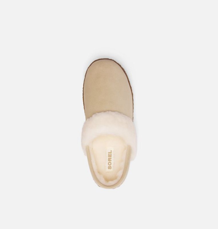 Sorel Nakiska™ II - Womens Slippers Beige - 165472DGY